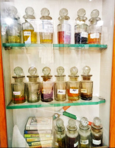 Storage of perfumes, in local Attar shops