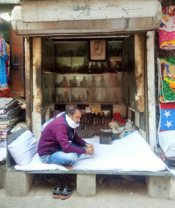 A local Attar store in Nathdwara, Rajsamand, Rajasthan